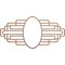 Ekena Millwork Wood Fretwork Pierced Medallion, 32"W x 16"H x 8 3/4"IW x 15 1/8"IH x 3/8"T, Wood (Paint Grade) CMWP32X16X0375EBMF - alternate 1